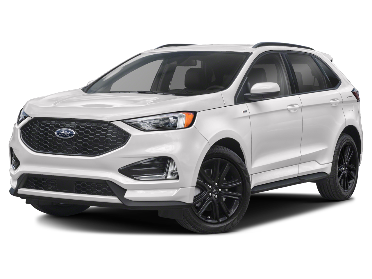 2024 Ford Edge ST Line in Silver Metallic — front three-quarter view